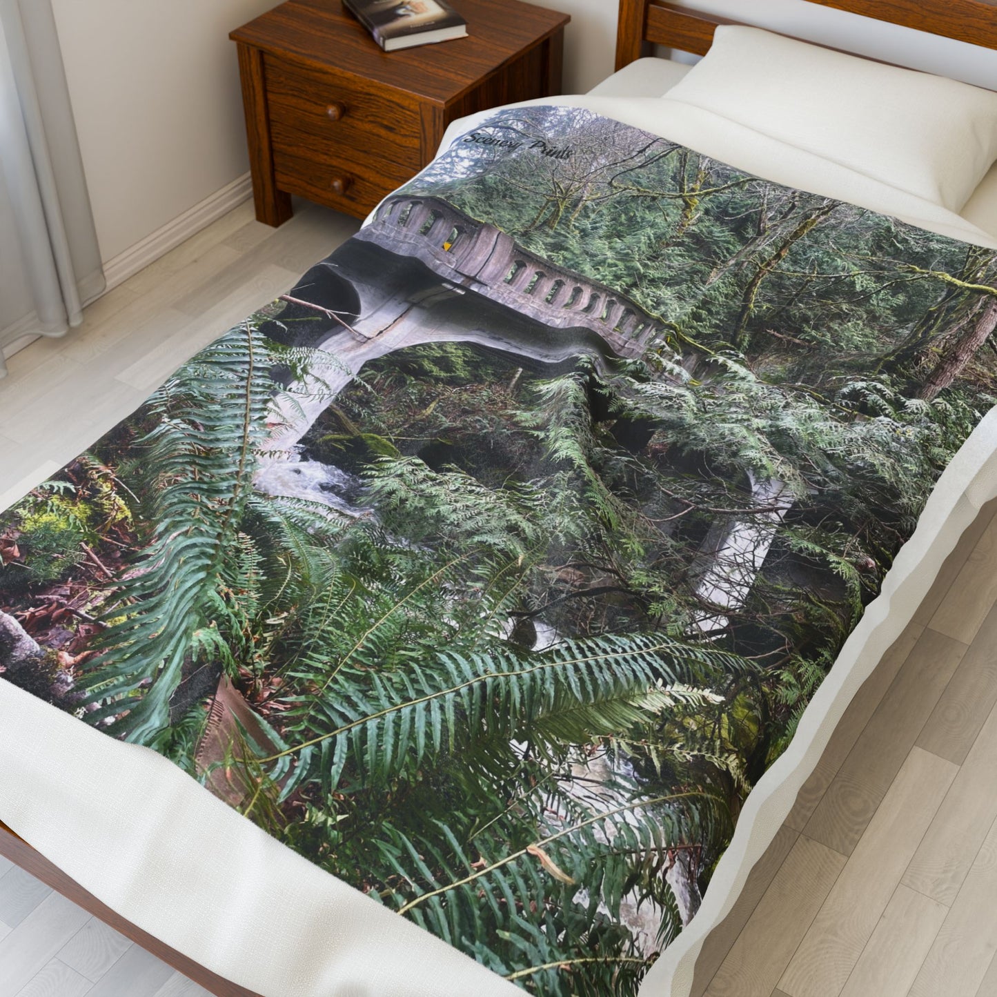 Scenery Prints Bridge Blanket