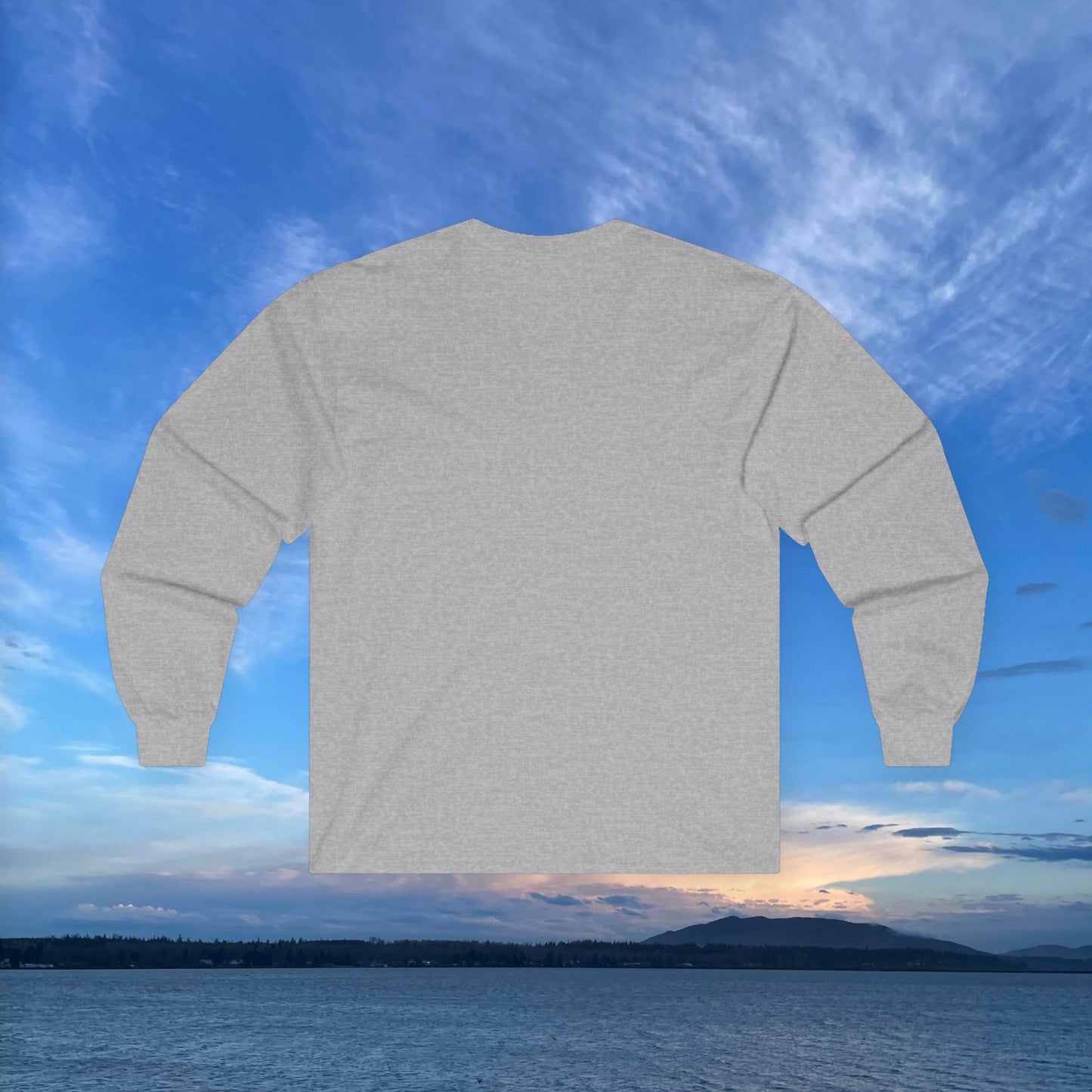 Scenery Prints Bridge Long Sleeve Tee