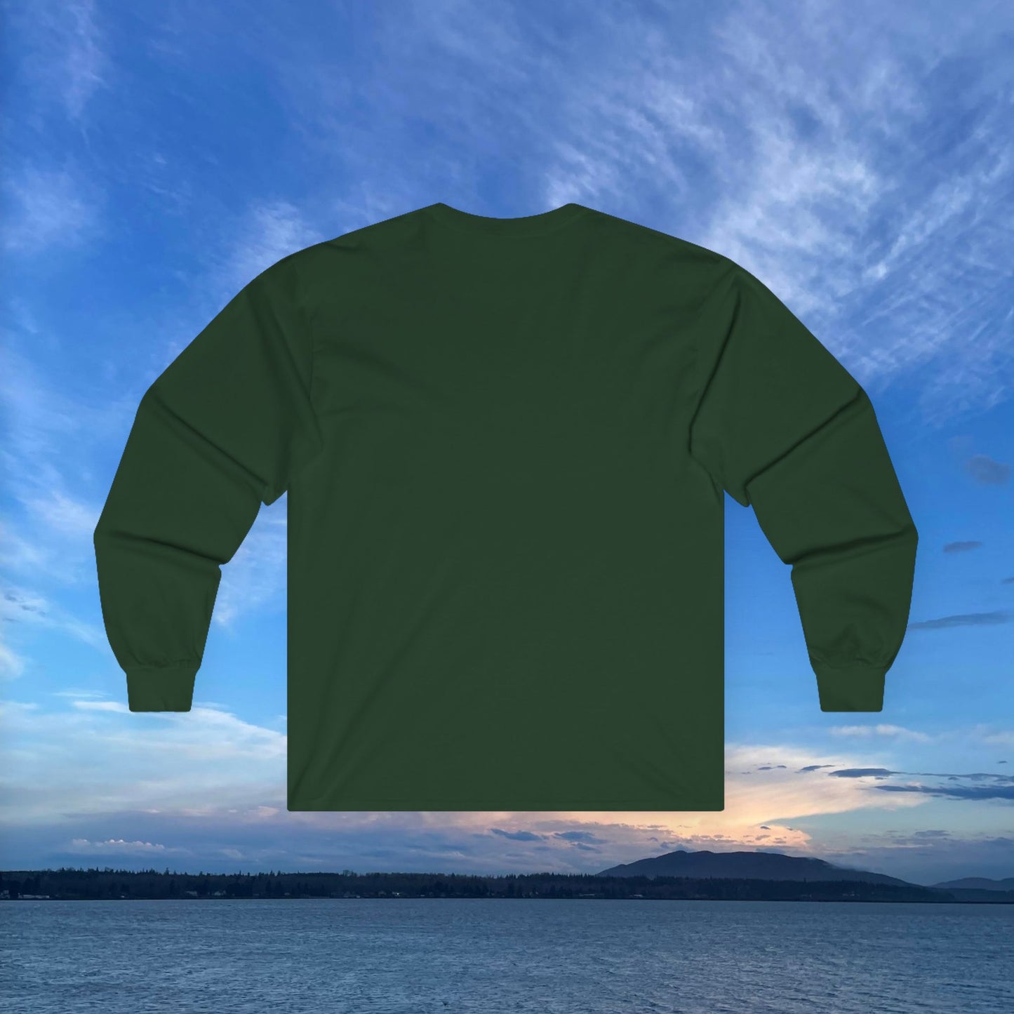 Scenery Prints Bridge Long Sleeve Tee