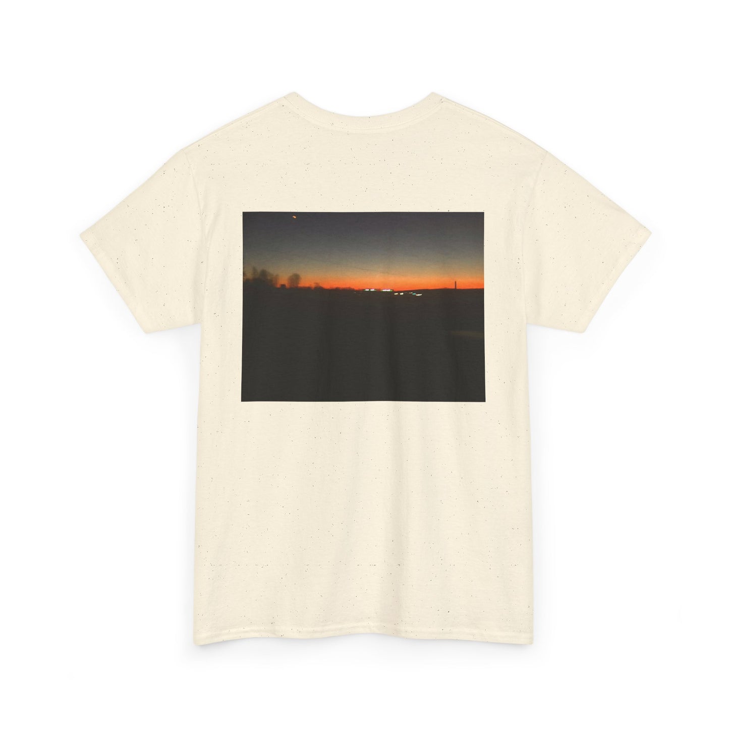 Scenic Sunset Unisex Heavy Cotton Tee - Perfect for Nature Lovers