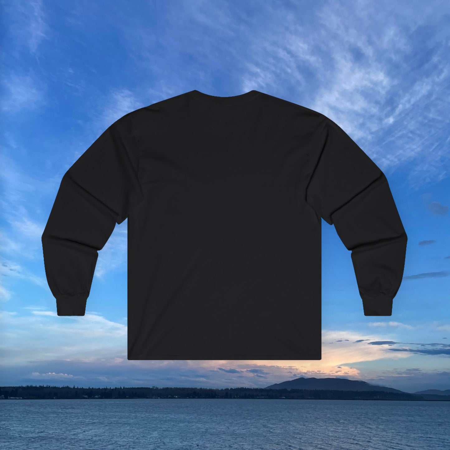 Scenery Prints Bridge Long Sleeve Tee