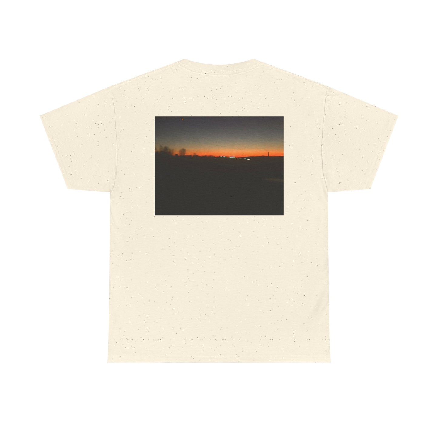 Scenic Sunset Unisex Heavy Cotton Tee - Perfect for Nature Lovers