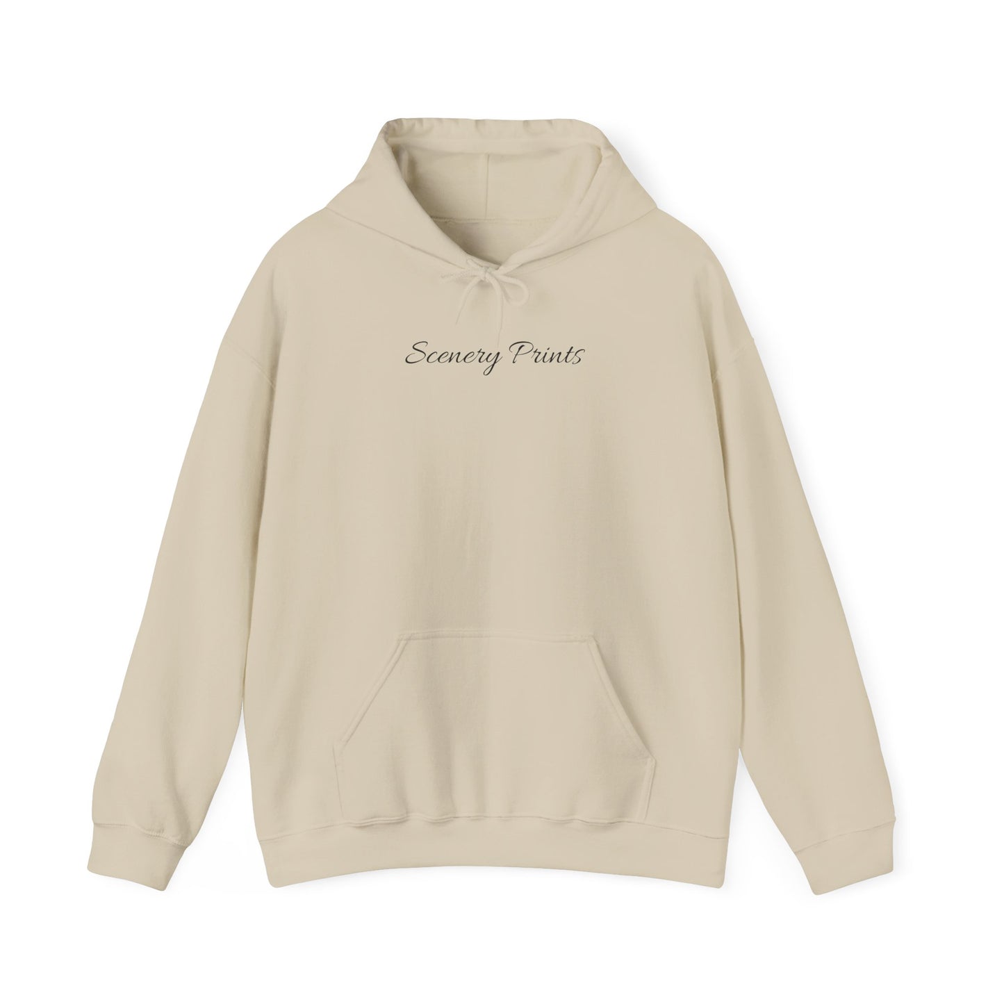 Scenery Prints Unisex Heavy Blend Hooded Sweatshirt - Cozy Landscape Graphic Hoodie