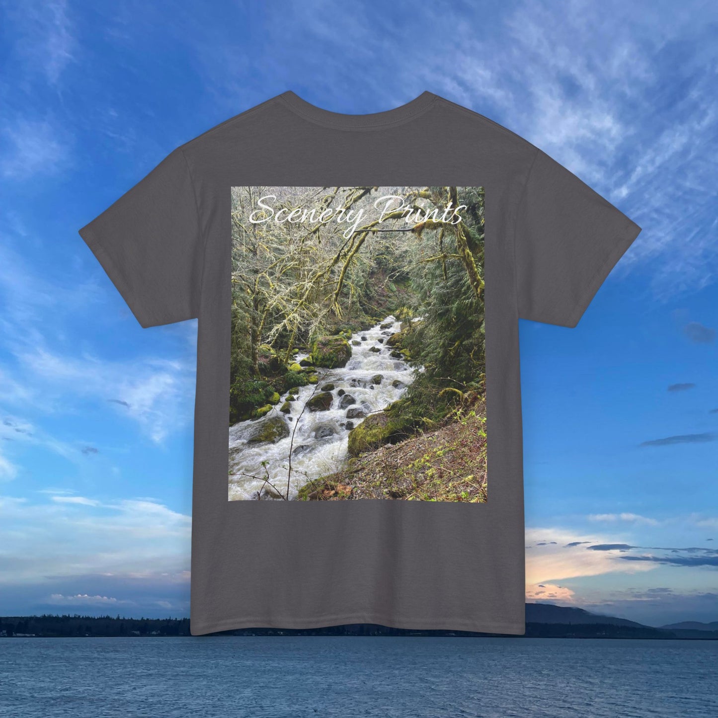 Scenery Prints Waterfall Tee