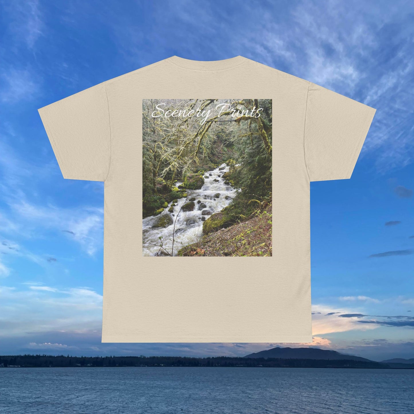 Scenery Prints Waterfall Tee