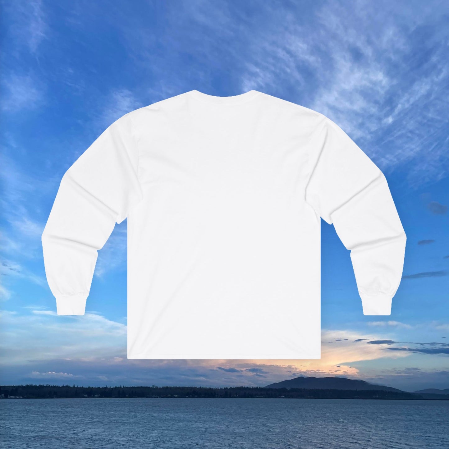 Scenery Prints Bridge Long Sleeve Tee