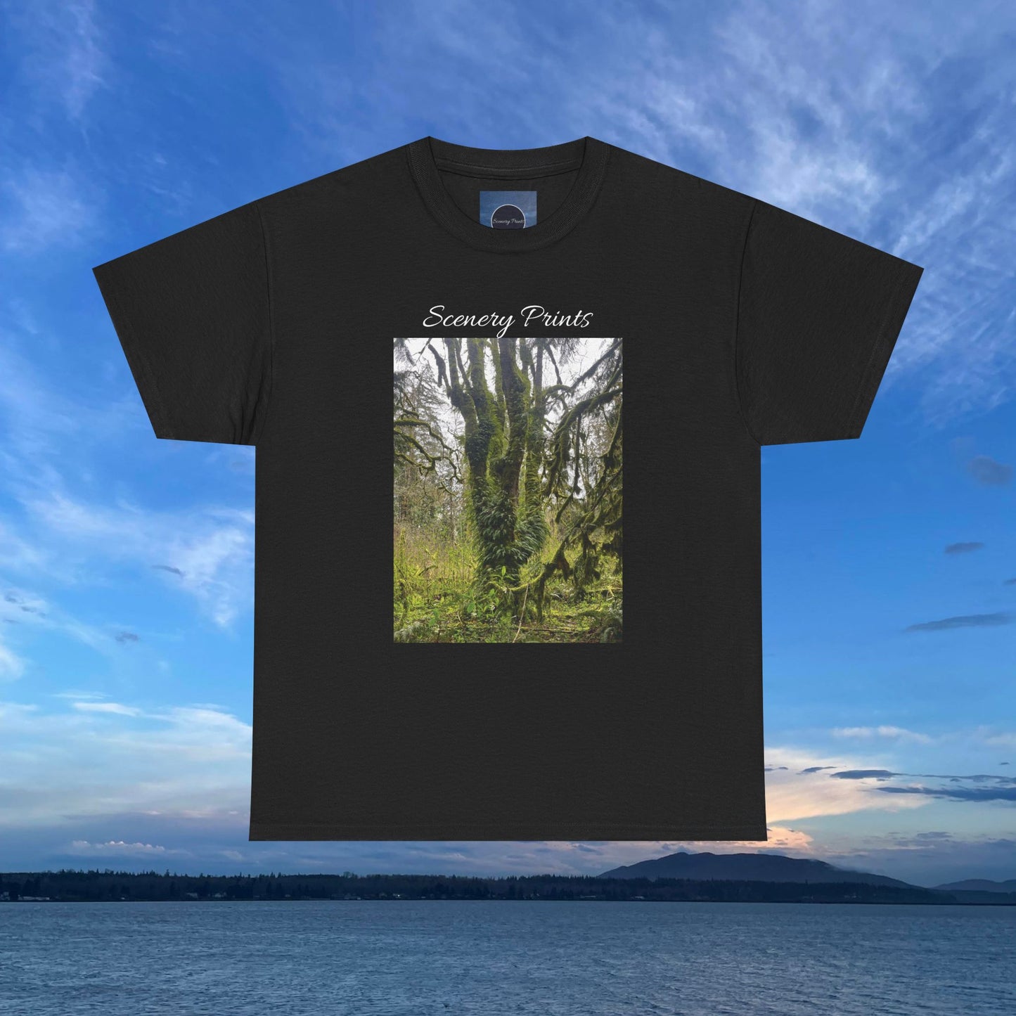 Scenery Prints Tree Fern Heavy Cotton Tee