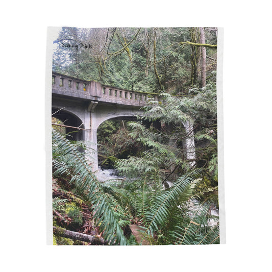 Scenery Prints Bridge Blanket