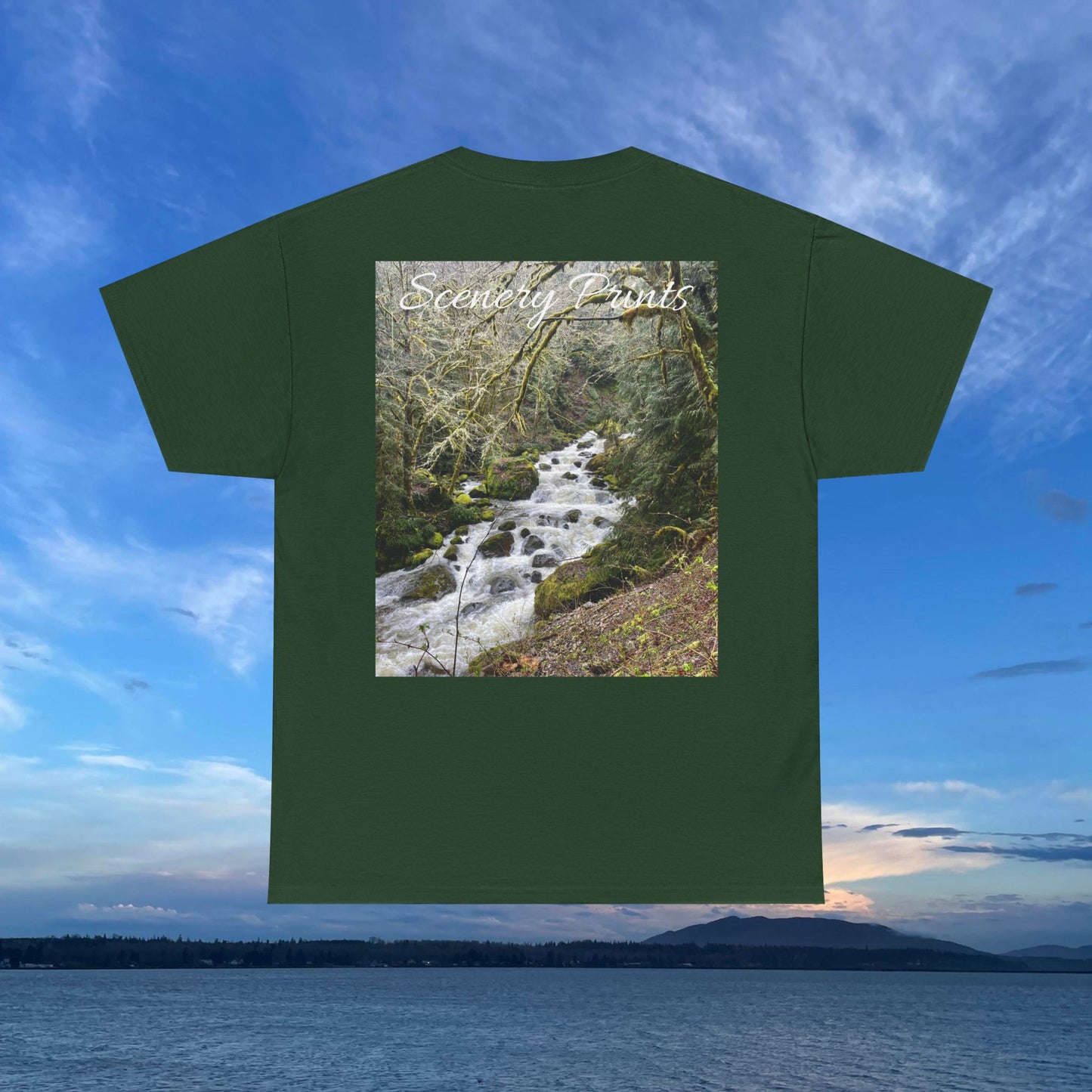 Scenery Prints Waterfall Tee