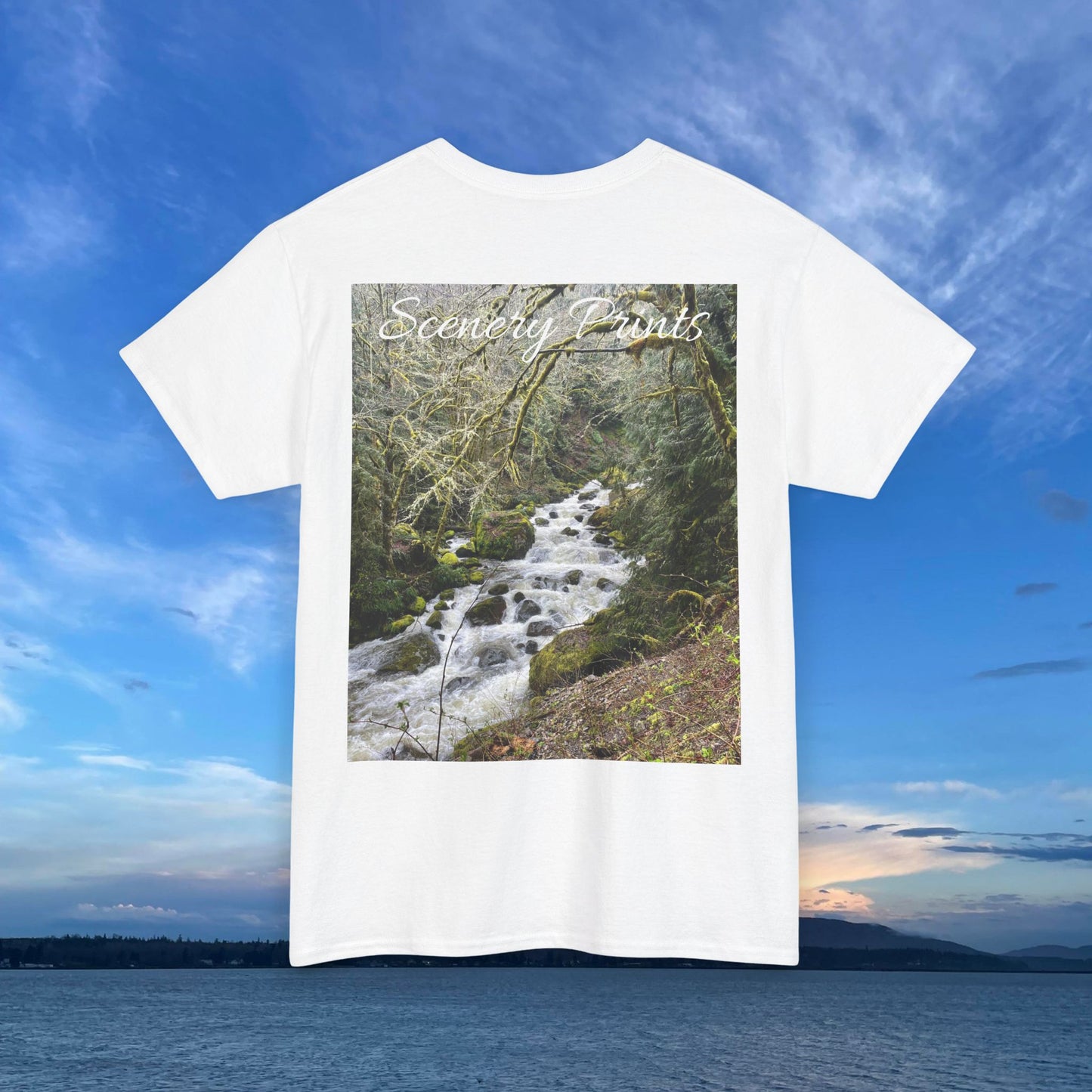 Scenery Prints Waterfall Tee