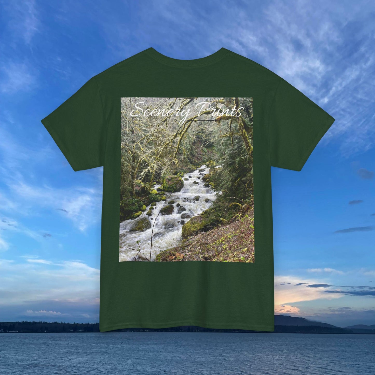 Scenery Prints Waterfall Tee