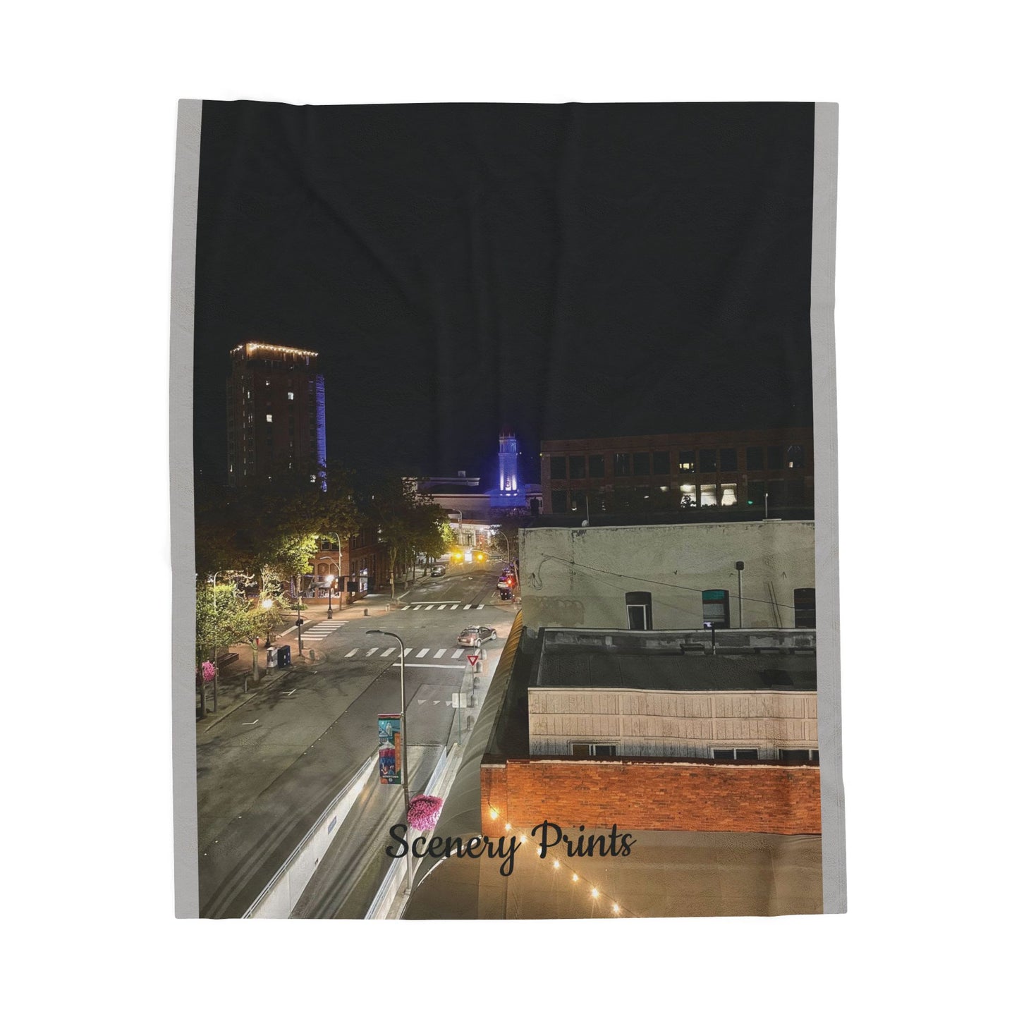 Scenery Prints City Blanket