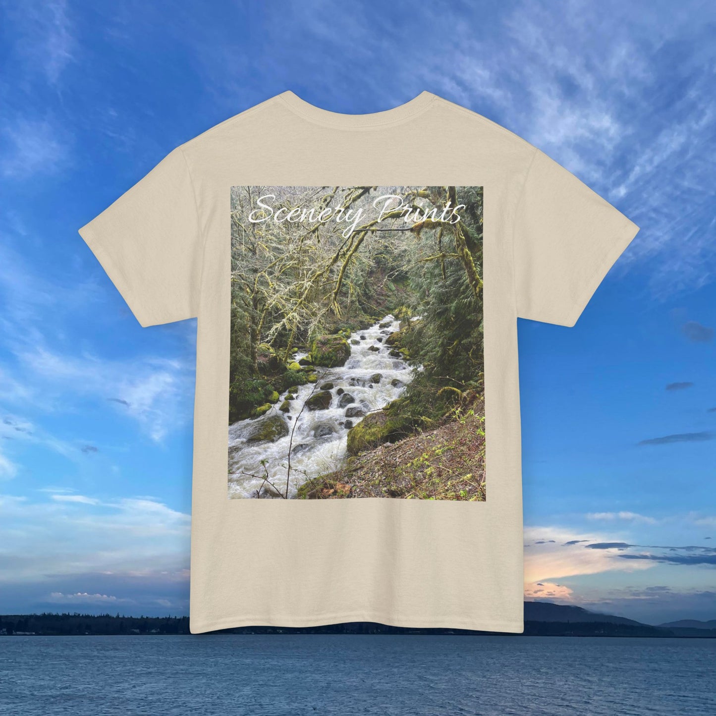 Scenery Prints Waterfall Tee