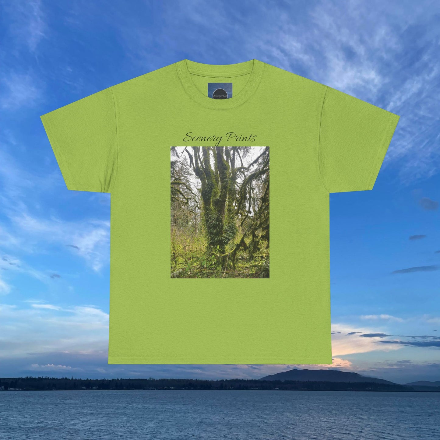 Scenery Prints Tree Fern Heavy Cotton Tee