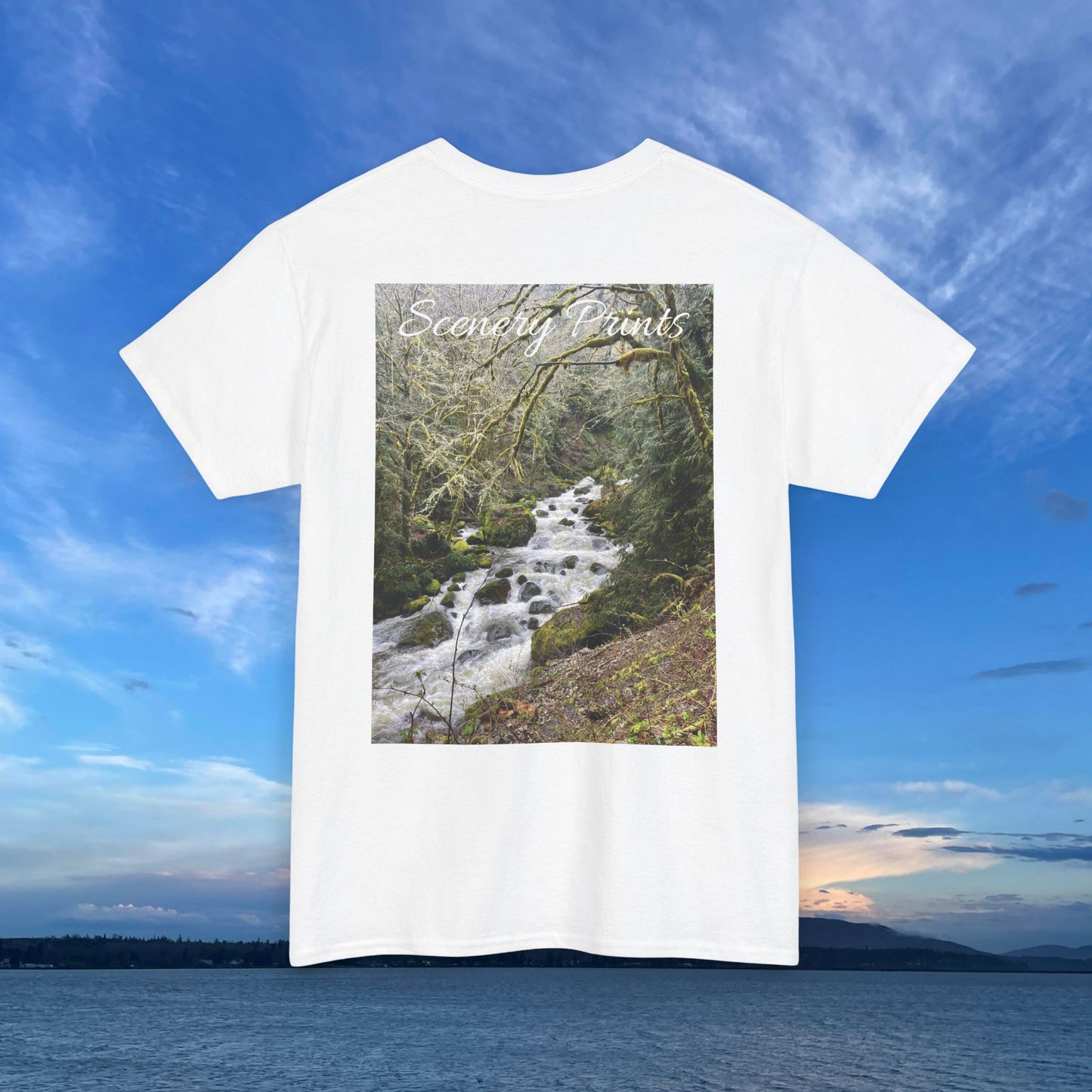 Scenery Prints Waterfall Tee