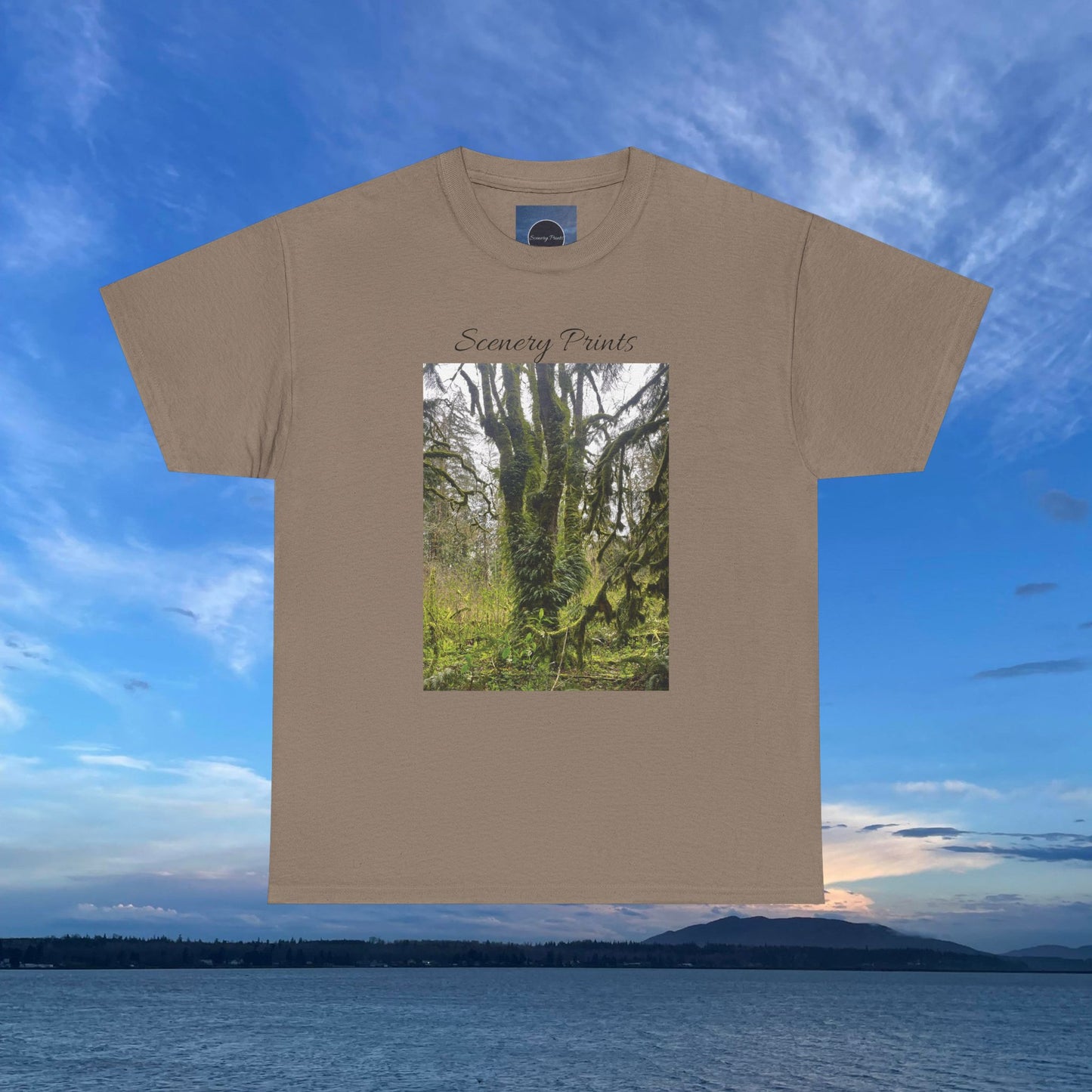 Scenery Prints Tree Fern Heavy Cotton Tee