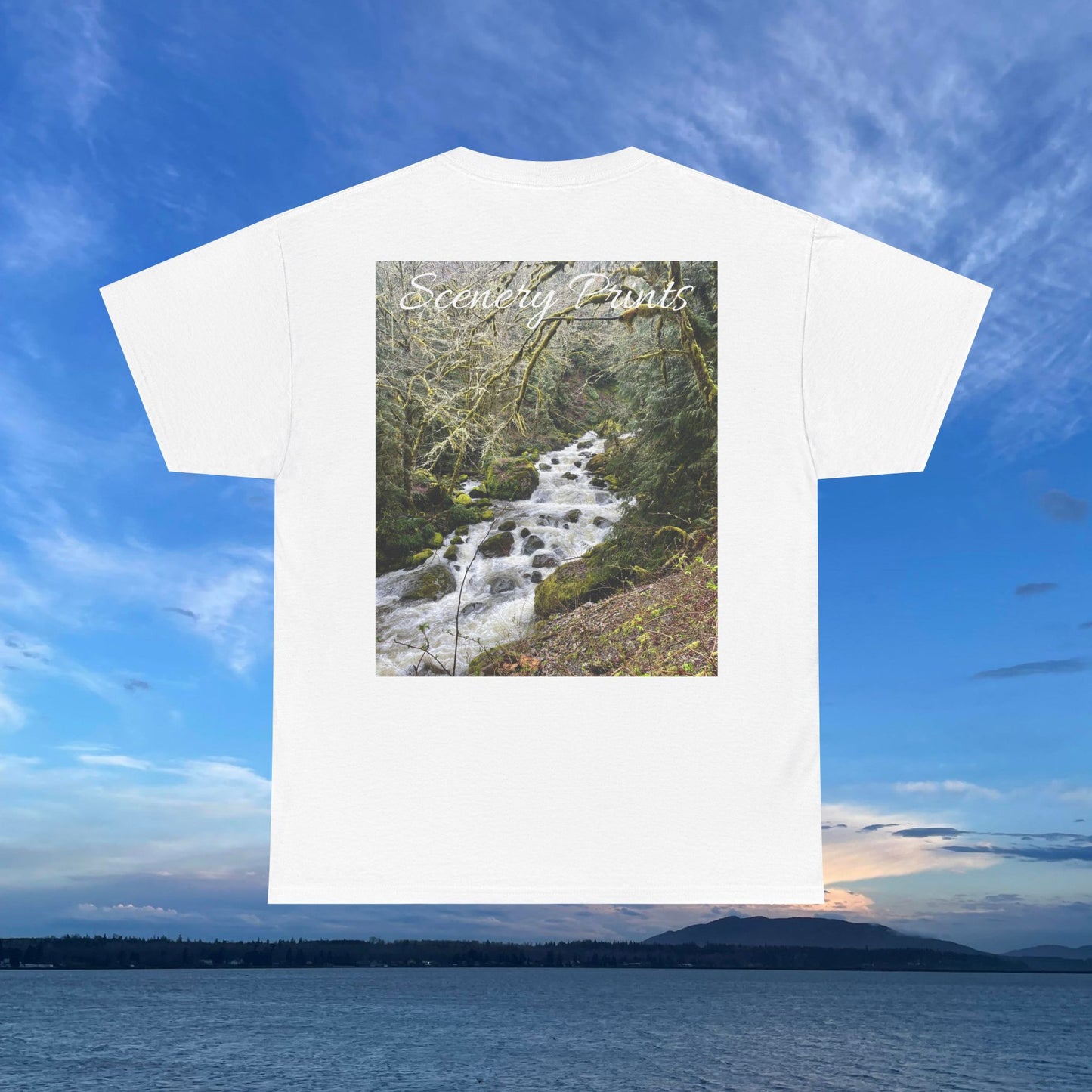 Scenery Prints Waterfall Tee