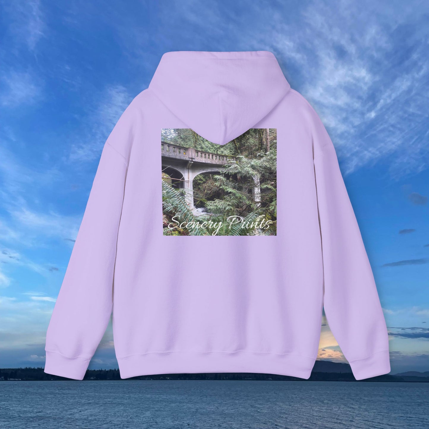 Scenic Prints Heavy Blend Bridge Hoodie