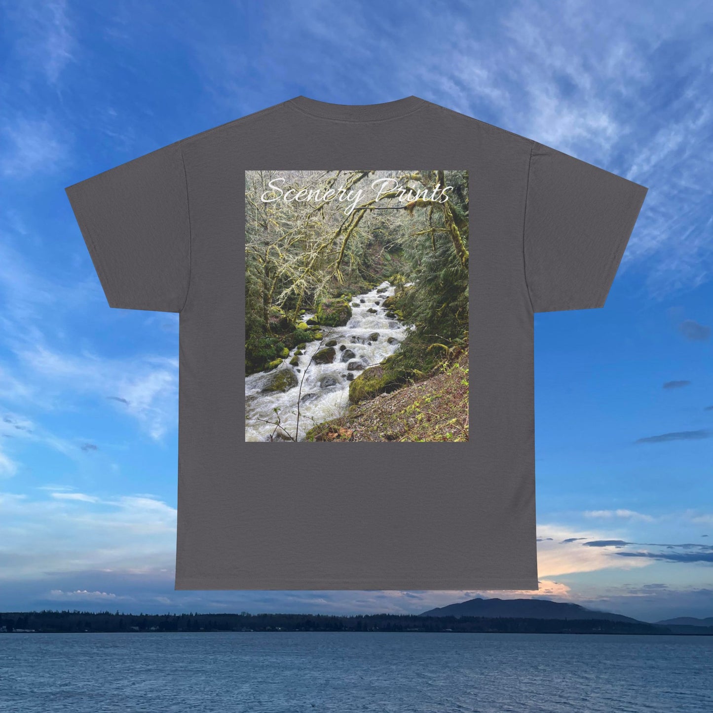 Scenery Prints Waterfall Tee